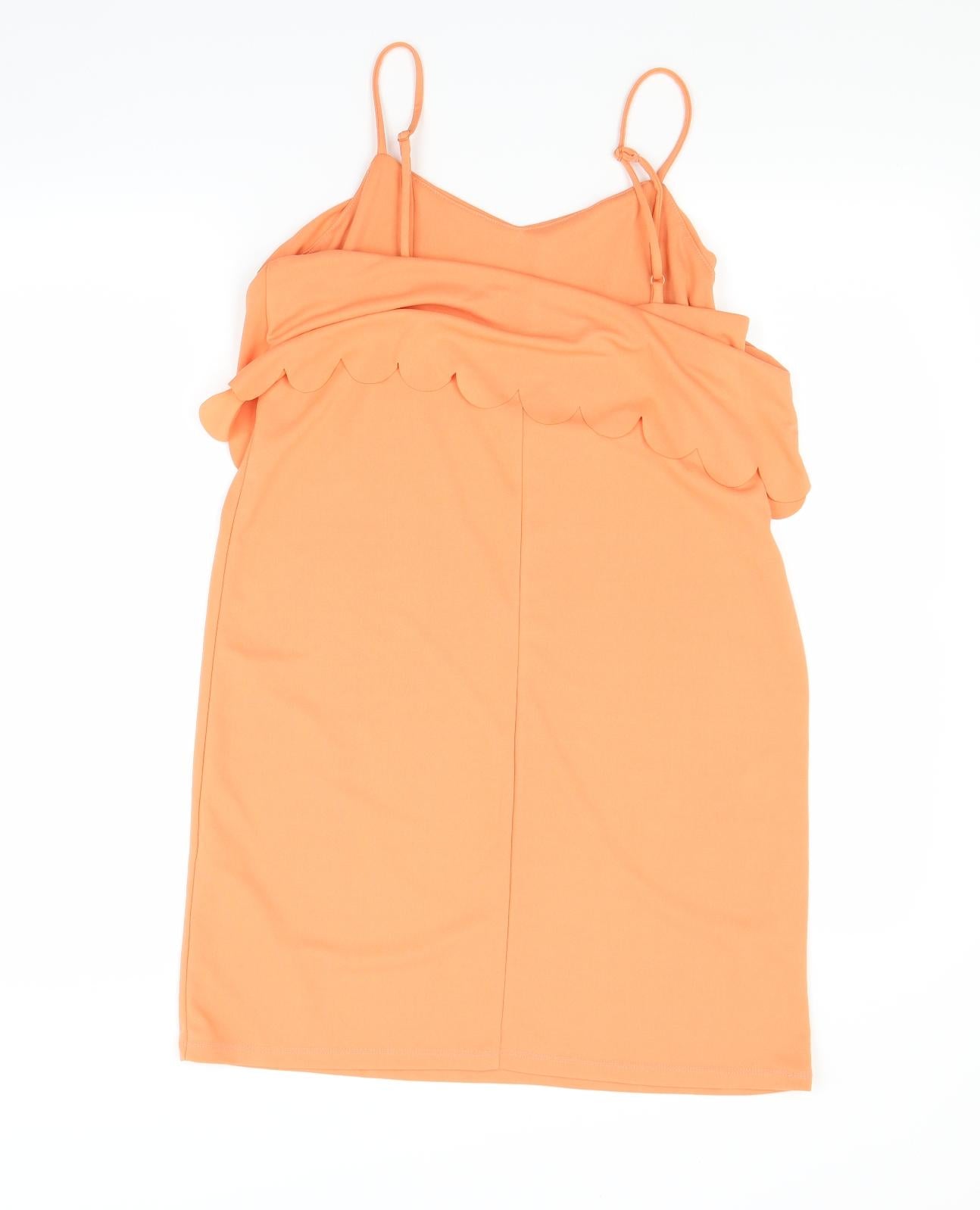 ASOS Womens Orange   Camisole Blouse Size 10