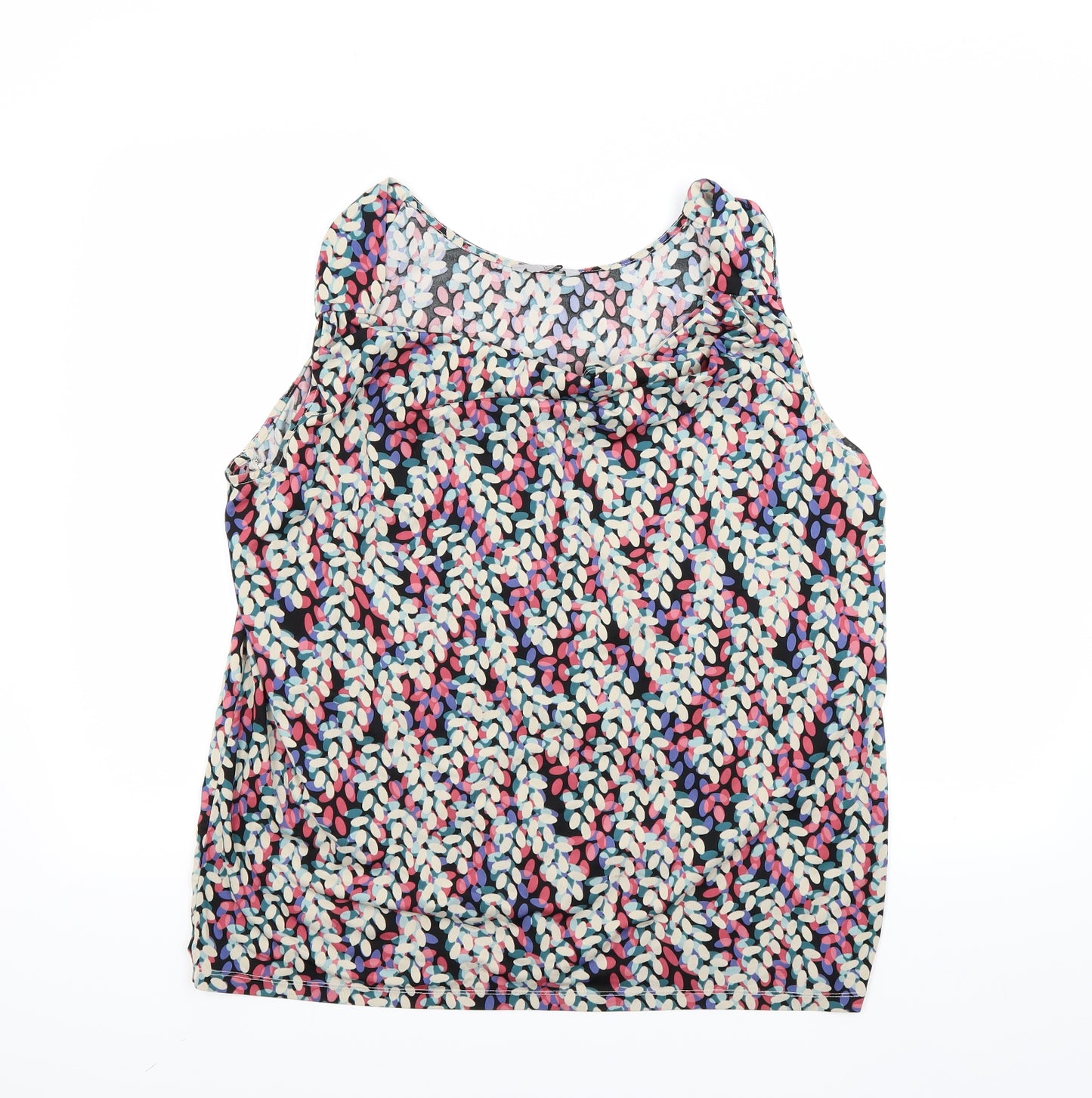 TU Womens Multicoloured Floral  Basic Tank Size 20