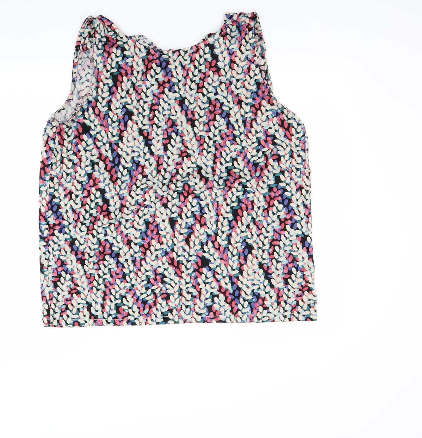 TU Womens Multicoloured Floral  Basic Tank Size 20