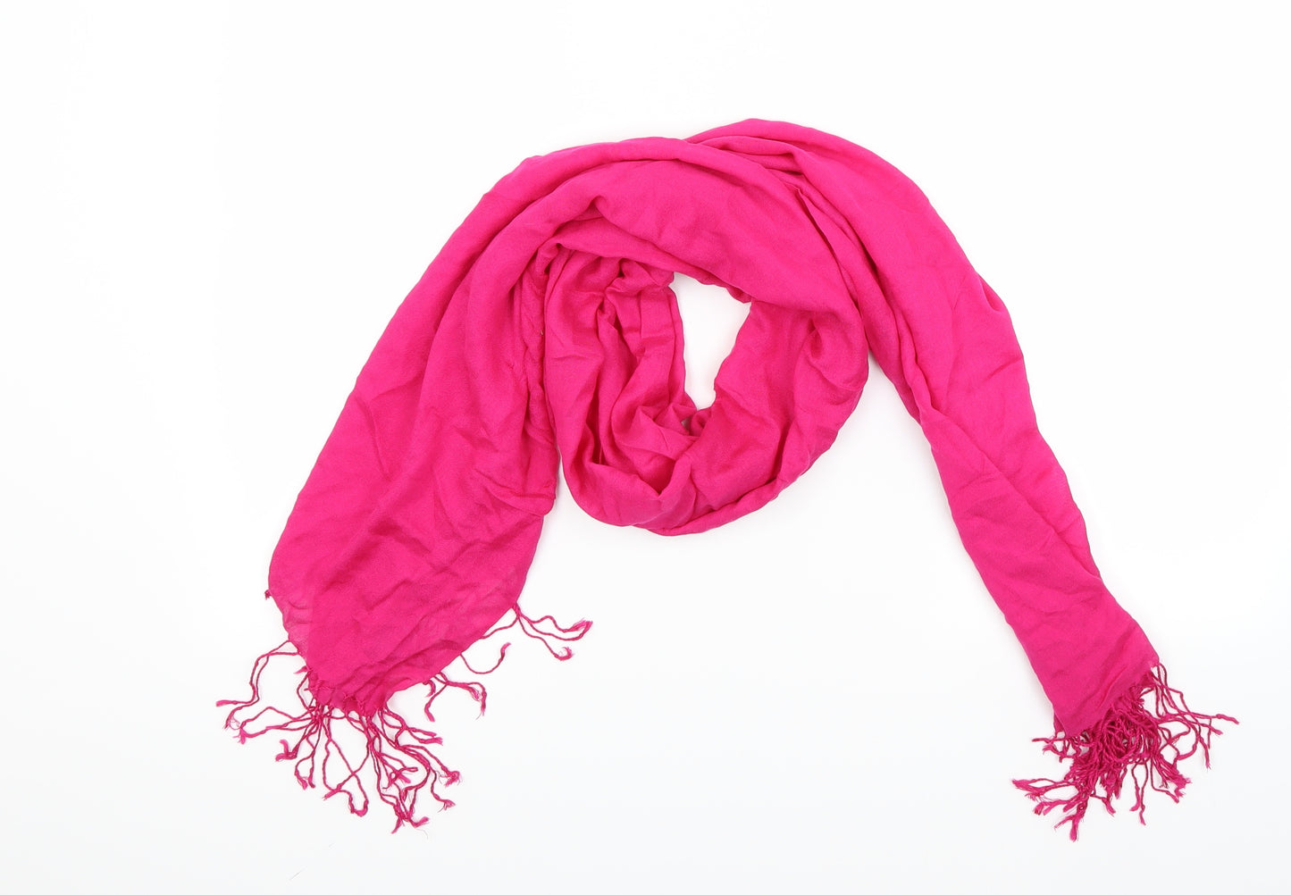 Preworn Womens Pink    Scarf