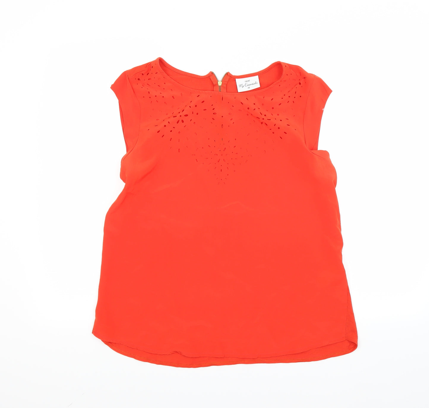 NEXT Womens Orange   Basic Tank Size 14
