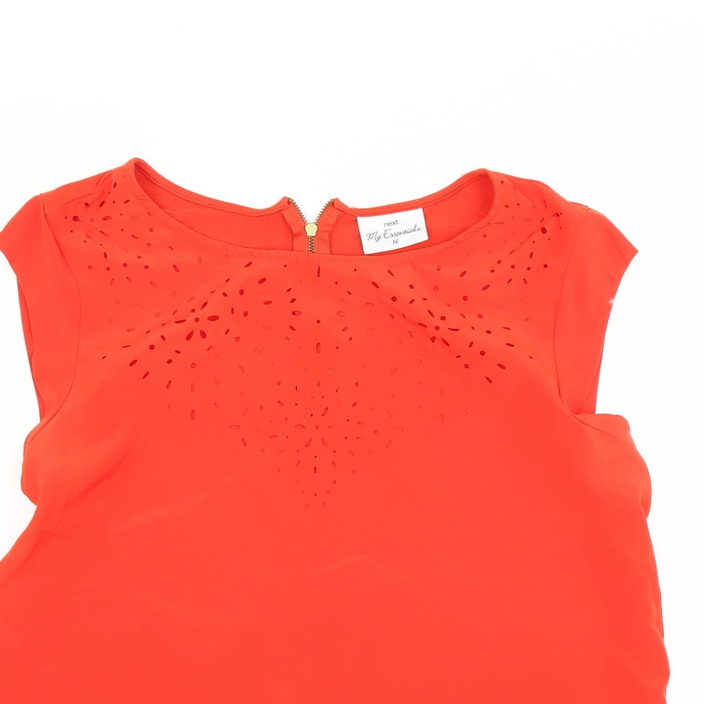NEXT Womens Orange   Basic Tank Size 14
