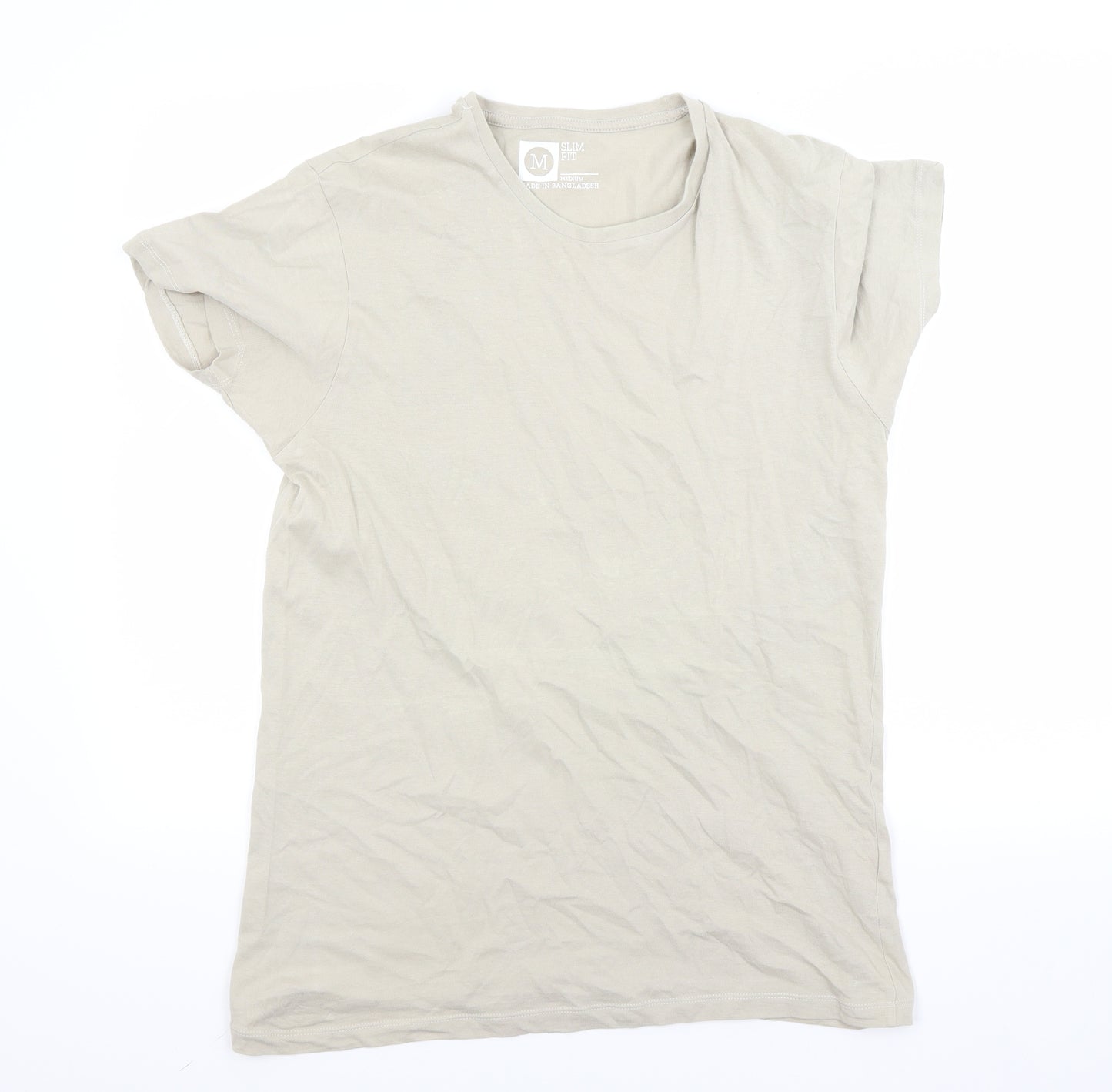 Ceader wood state Mens Beige    T-Shirt Size M