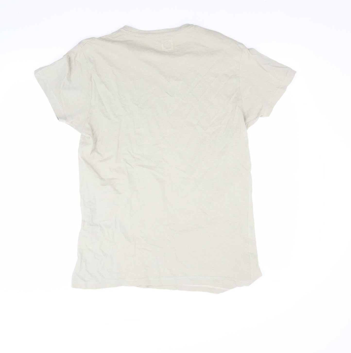 Ceader wood state Mens Beige    T-Shirt Size M