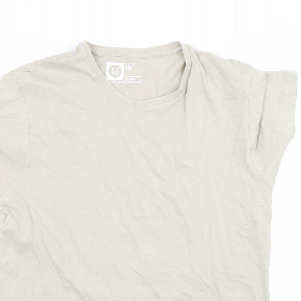 Ceader wood state Mens Beige    T-Shirt Size M