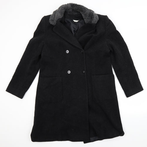 George Womens Grey   Overcoat Coat Size M