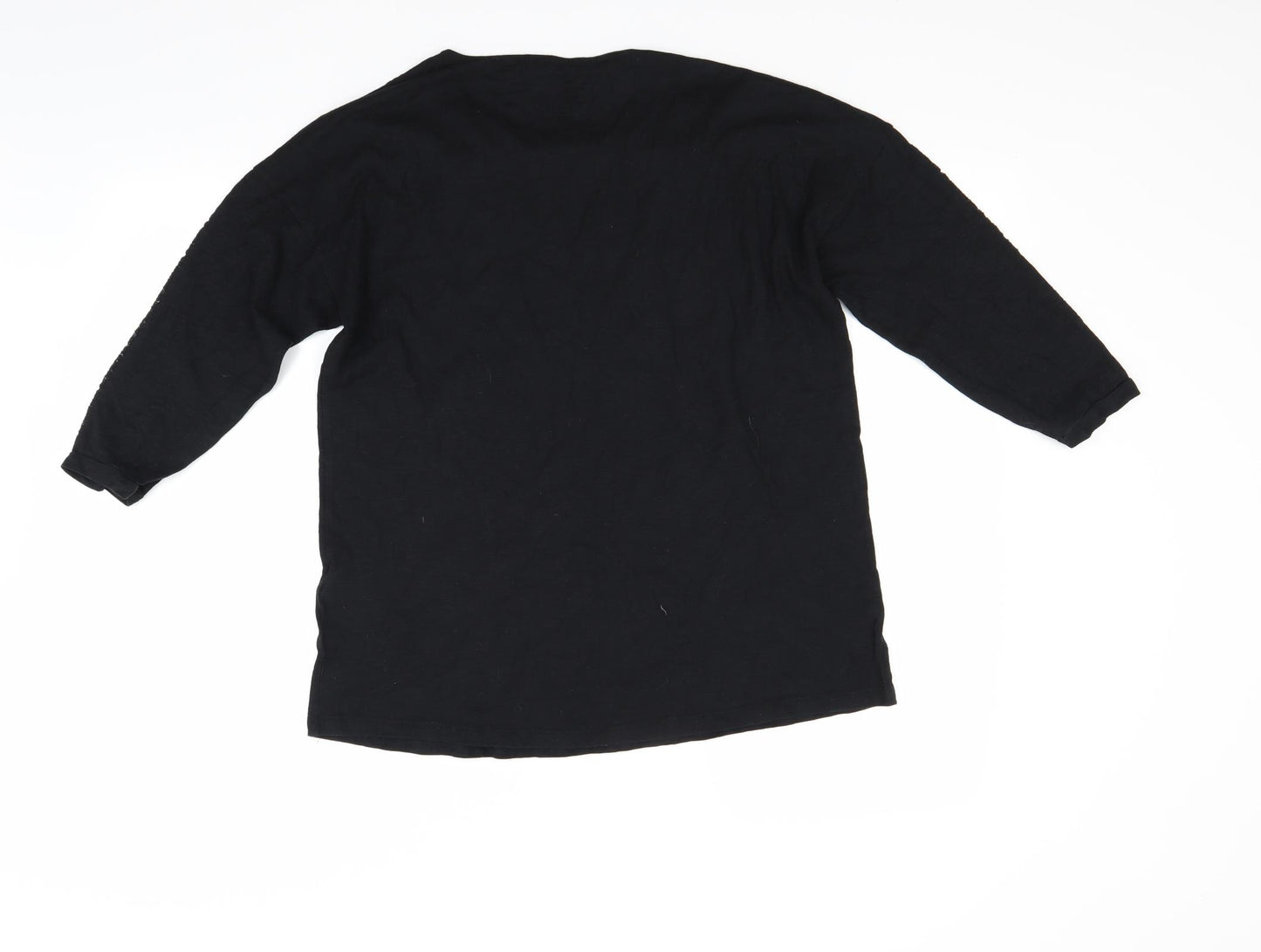 Marks and Spencer Womens Black   Basic Blouse Size 16