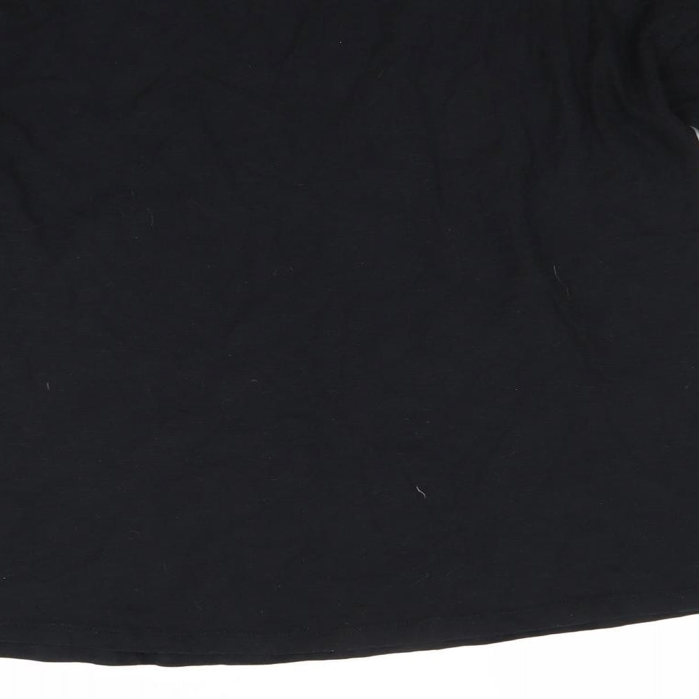 Marks and Spencer Womens Black   Basic Blouse Size 16