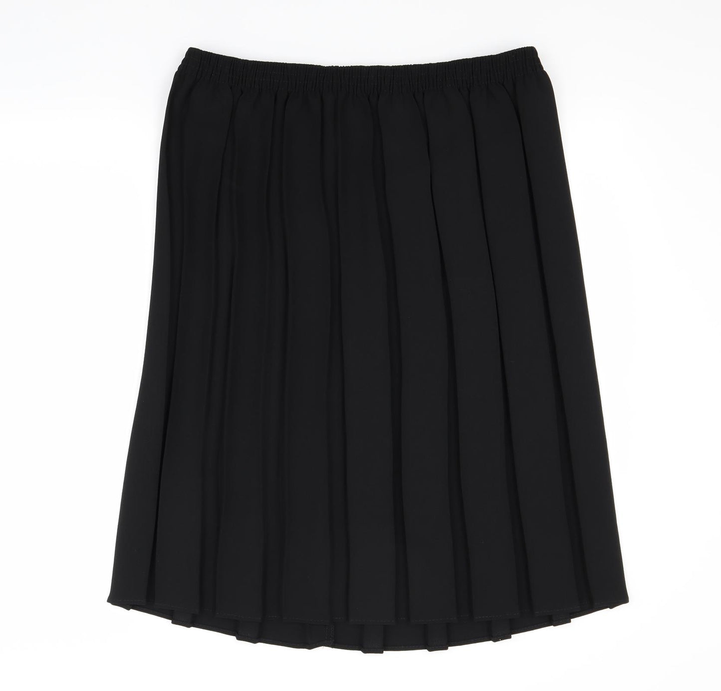 Preworn Womens Black   Flare Skirt Size 2XL