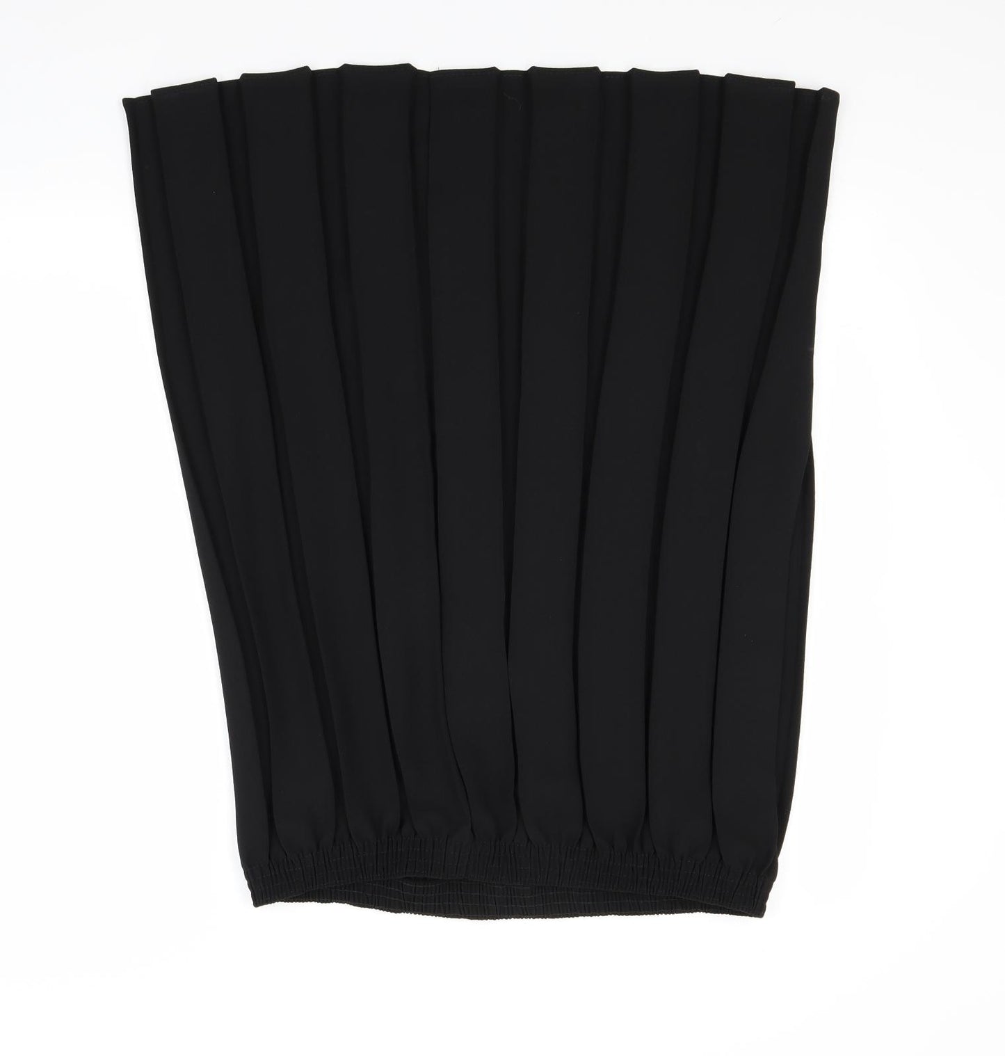 Preworn Womens Black   Flare Skirt Size 2XL