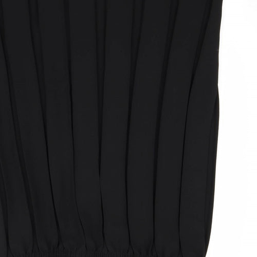 Preworn Womens Black   Flare Skirt Size 2XL