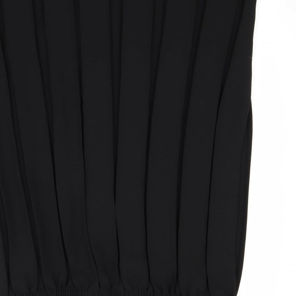 Preworn Womens Black   Flare Skirt Size 2XL