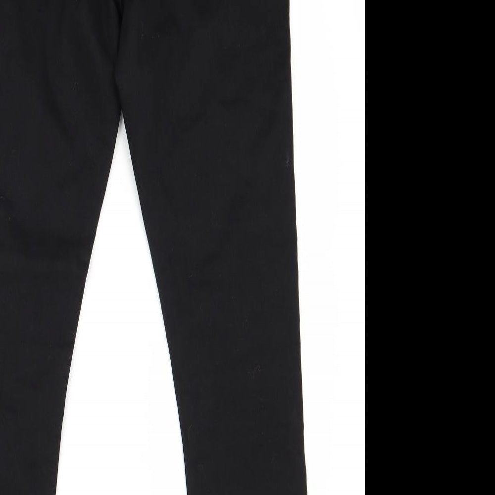 Papaya Womens Black   Jegging Jeans Size 14 L30 in