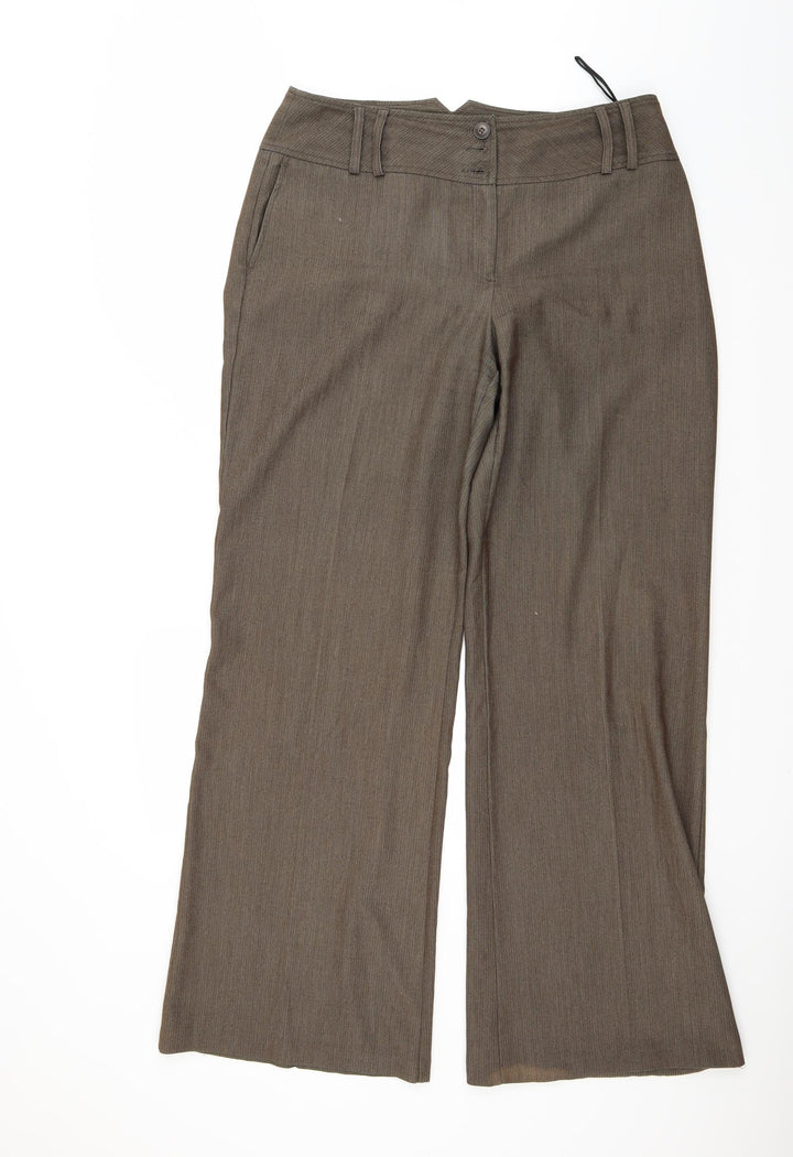 George Womens Brown Trousers Size 32 L31 in