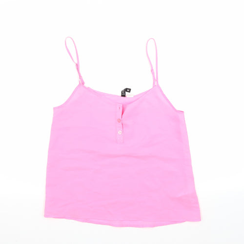 Divided Womens Pink   Camisole Blouse Size 8