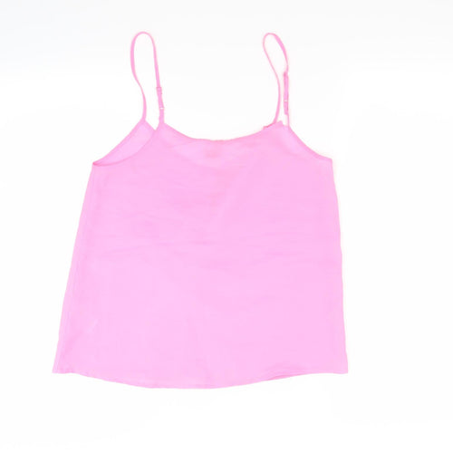 Divided Womens Pink   Camisole Blouse Size 8