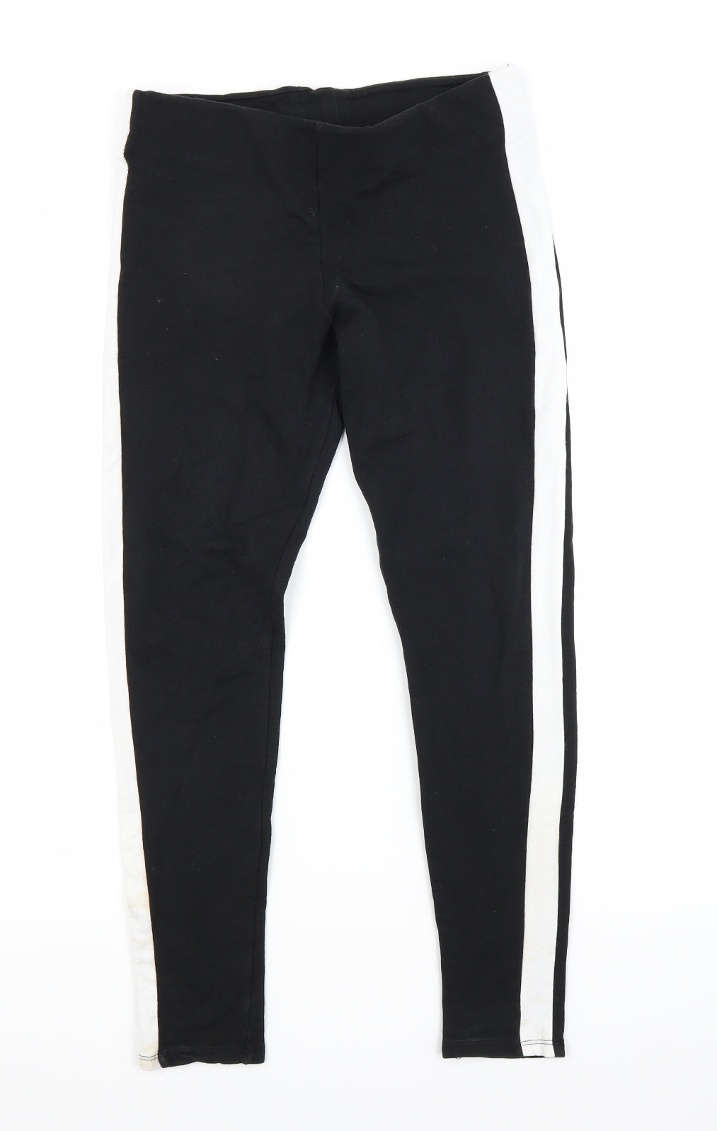 H&M Womens Black   Jogger Leggings Size M L26 in