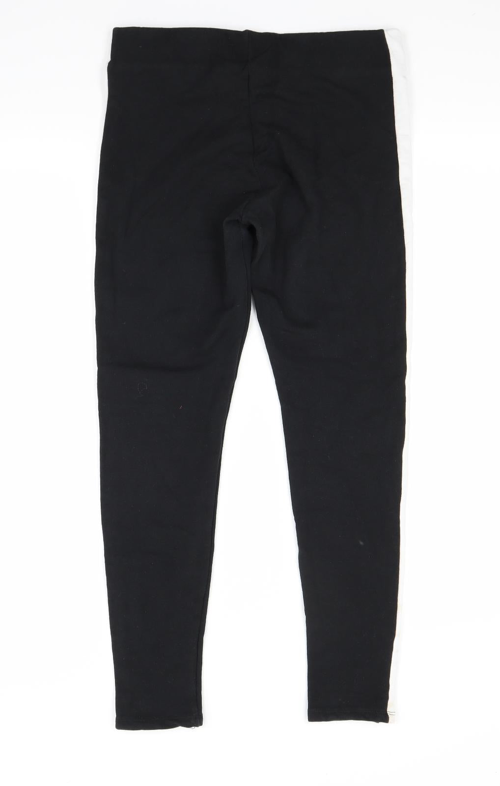 H&M Womens Black   Jogger Leggings Size M L26 in
