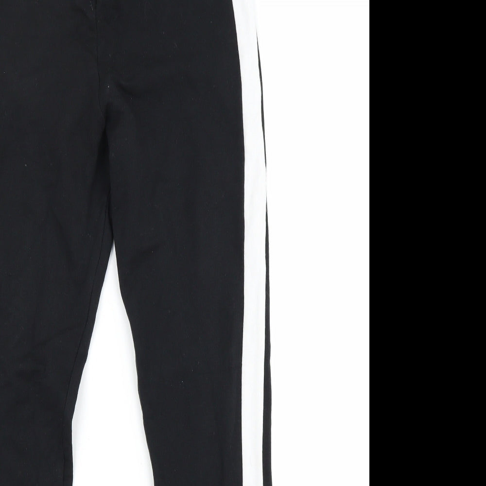 H&M Womens Black   Jogger Leggings Size M L26 in