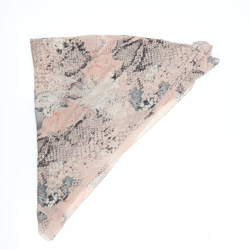 Preworn Womens Beige Floral   Shawl/Wrap