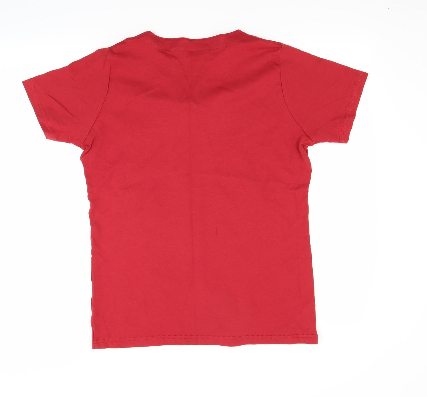 isle Womens Red   Basic T-Shirt Size 14
