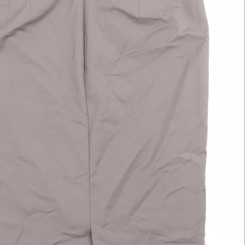 Marks and Spencer Womens Brown   Bandage Skirt Size 31 in