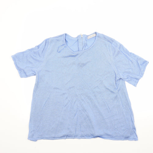 peruna Womens Blue   Pullover Jumper Size 16
