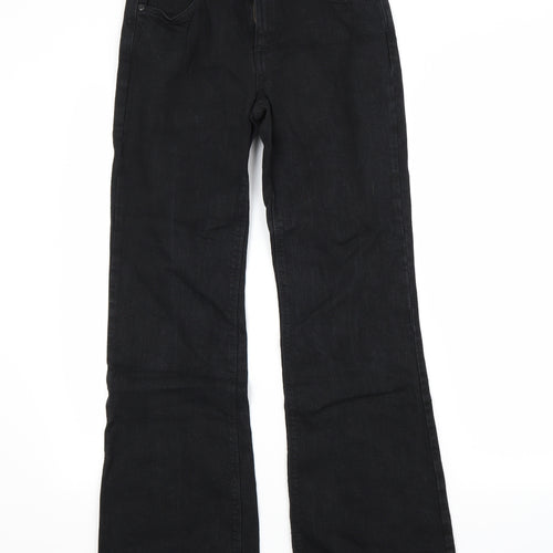 Preworn Womens Black   Bootcut Jeans Size 6 L28 in