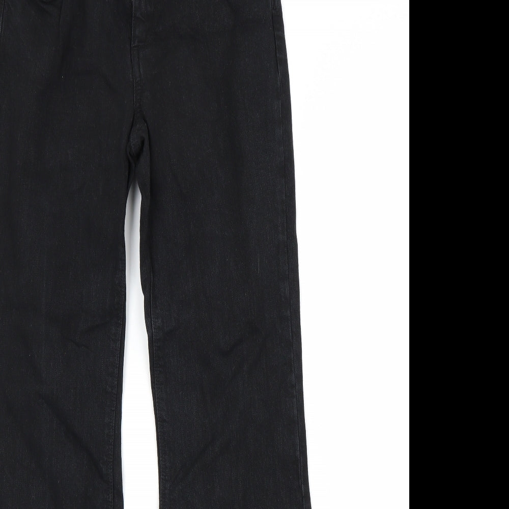 Preworn Womens Black   Bootcut Jeans Size 6 L28 in