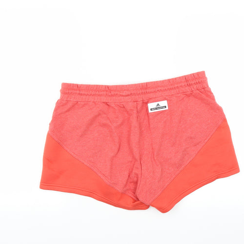 adidas by Stella McCartney Womens Red   Sweat Shorts Size L