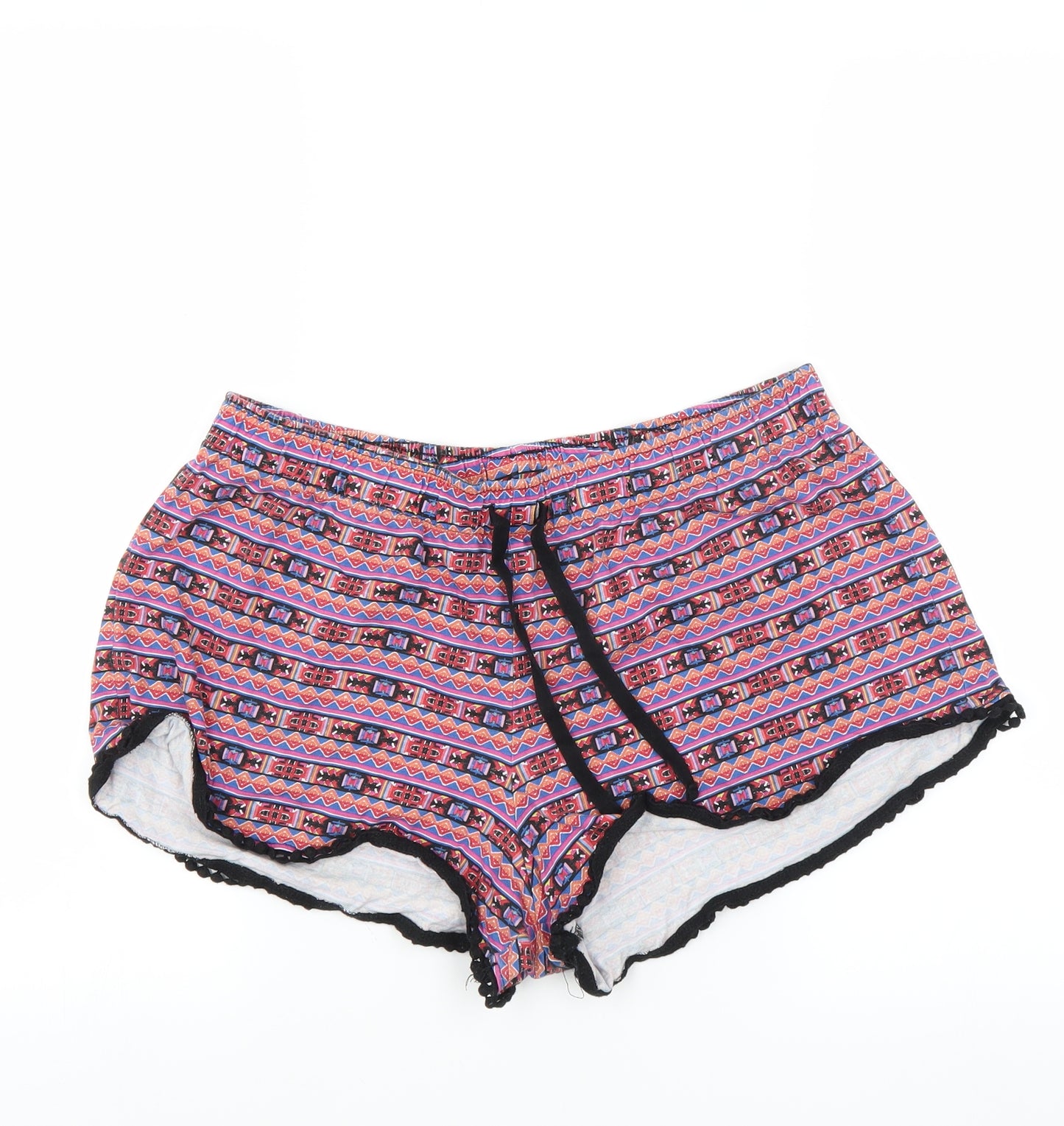 George Womens Multicoloured   Hot Pants Shorts Size 16