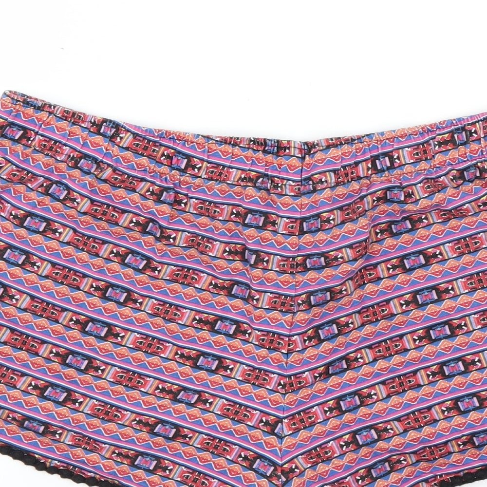 George Womens Multicoloured   Hot Pants Shorts Size 16