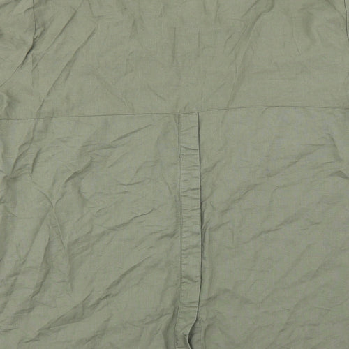 Ellen Tracy Womens Green   Basic Blouse Size 2XL