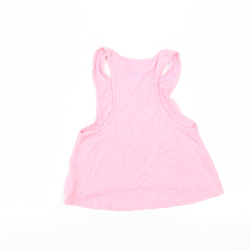 Pineapple Girls Pink   Basic Tank Size 7-8 Years