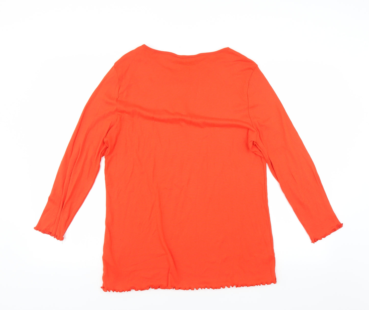 Dorothy Perkins Womens Orange   Basic T-Shirt Size 18