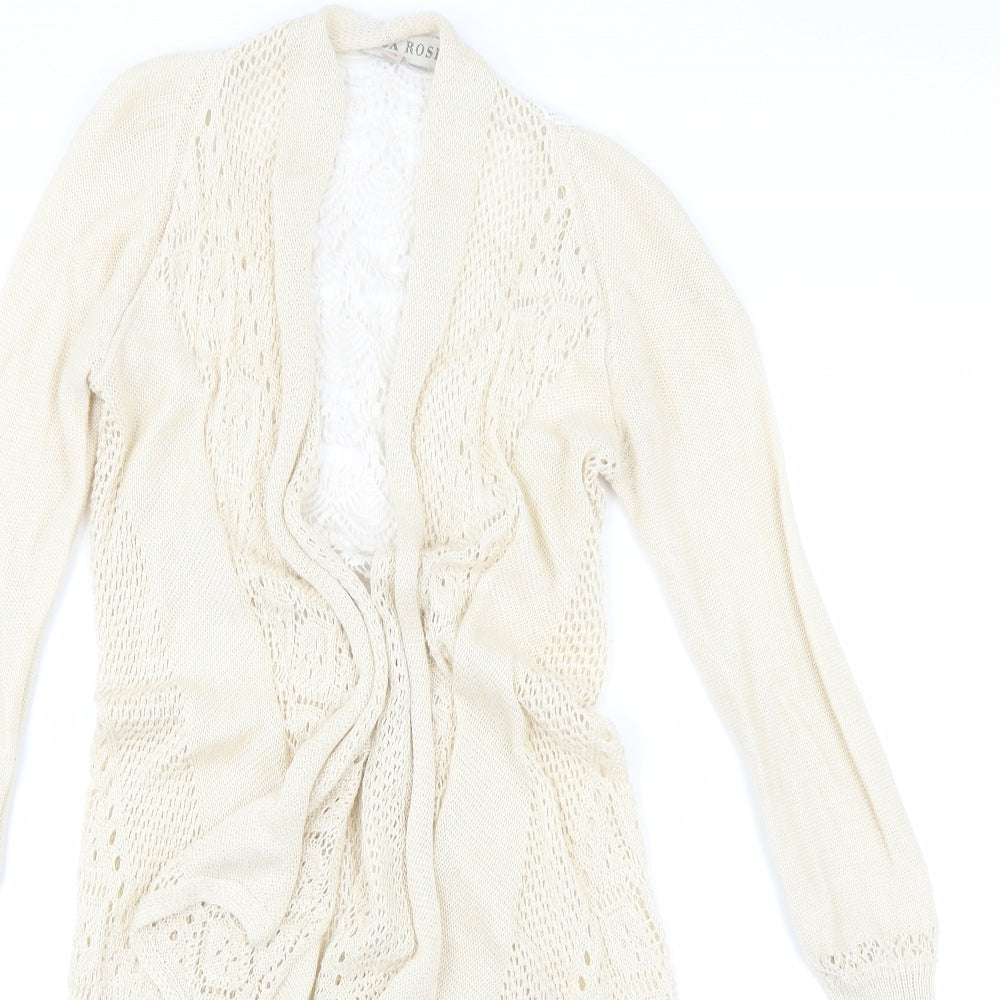Knox Rose Womens Beige   Cardigan Jumper Size XS