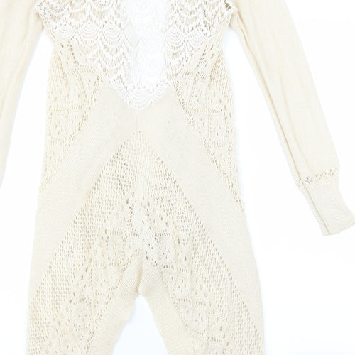 Knox Rose Womens Beige   Cardigan Jumper Size XS