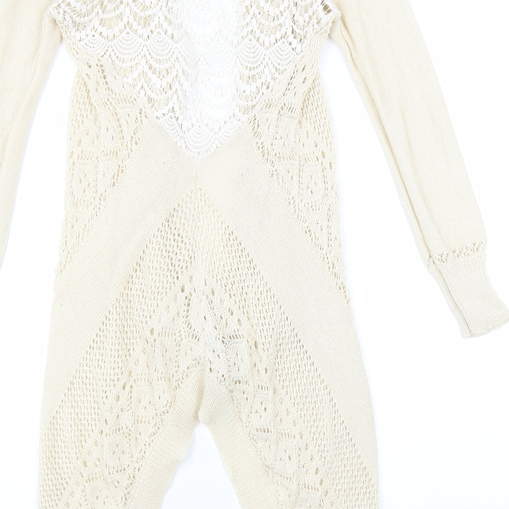 Knox Rose Womens Beige   Cardigan Jumper Size XS