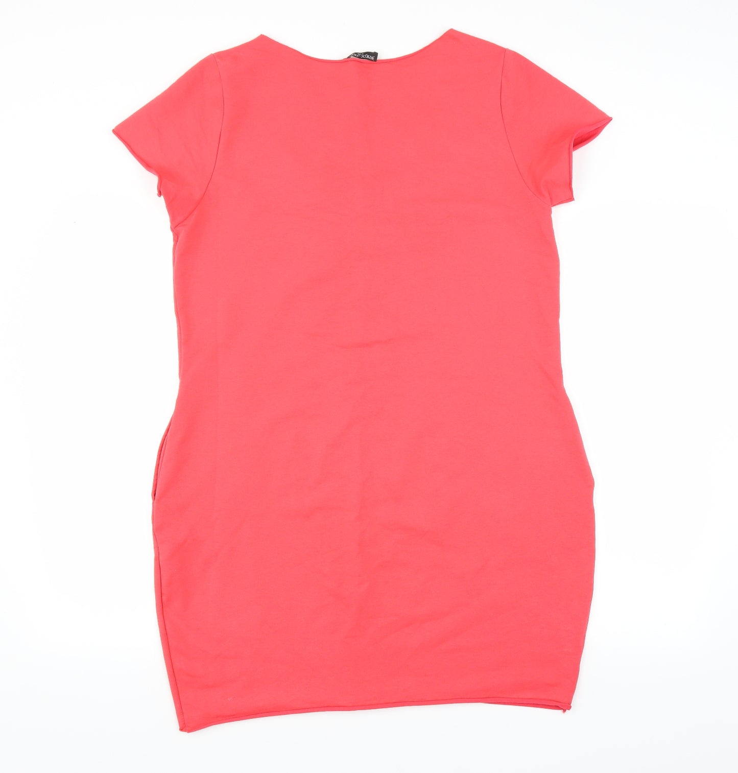 nikol sklep Womens Pink   T-Shirt Dress  Size L  - BUTTERFLY