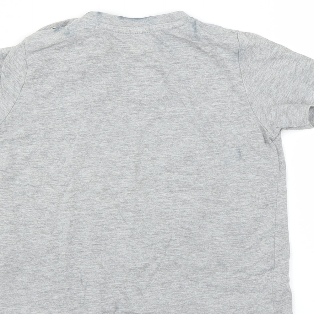 Lupilu Baby Grey   Basic T-Shirt Size 12-18 Months  - 12-24 months