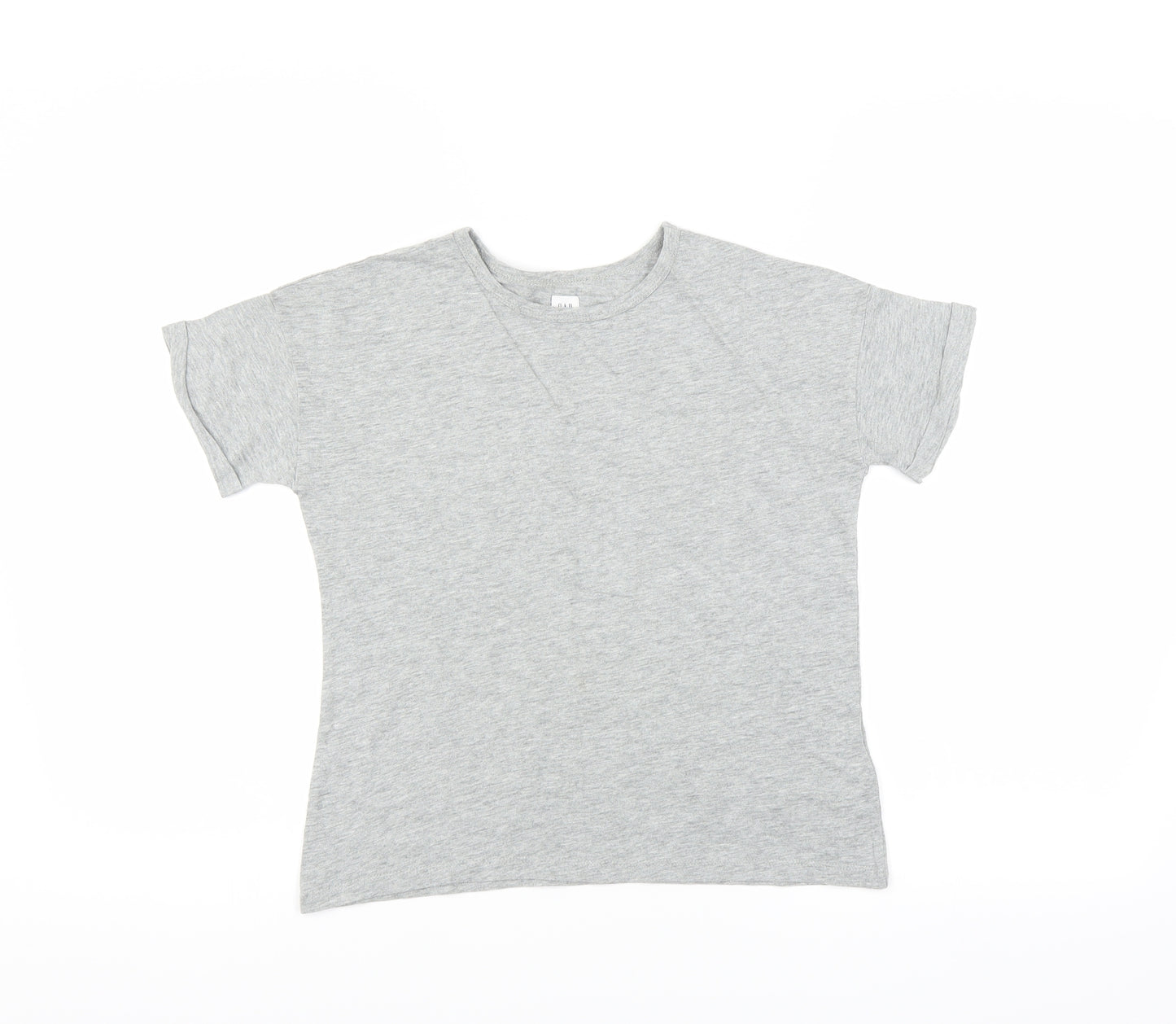 Gap Girls Grey   Basic T-Shirt Size 8-9 Years