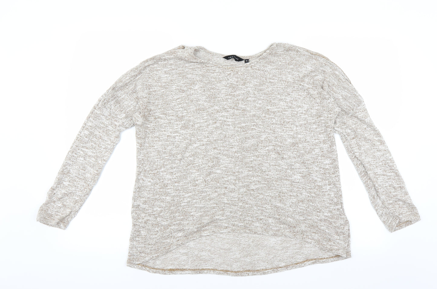 New Look Womens Beige   Pullover Jumper Size 14