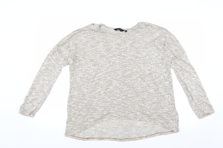 New Look Womens Beige   Pullover Jumper Size 14