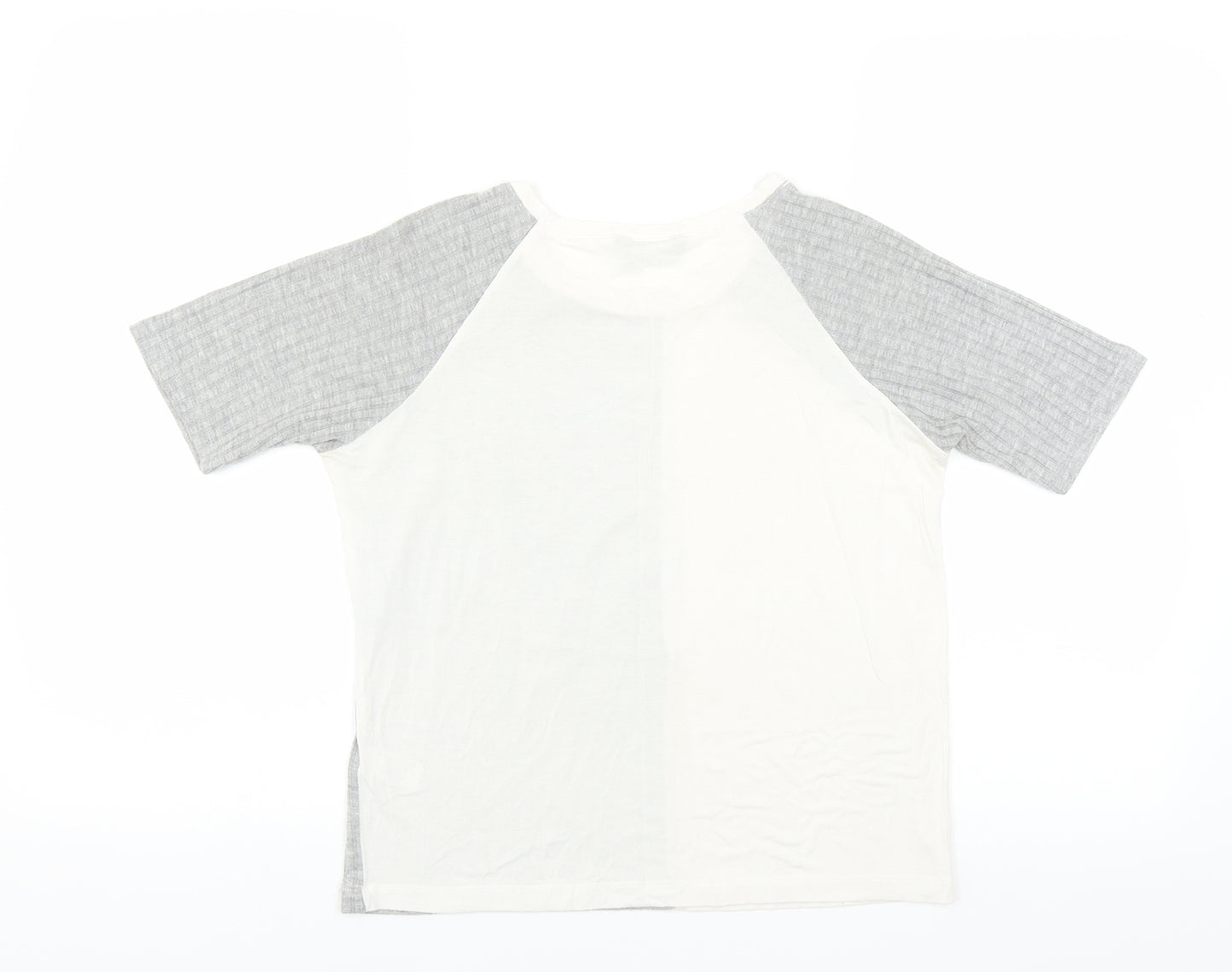 Select Womens Grey   Basic T-Shirt Size 8