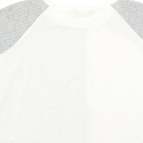 Select Womens Grey   Basic T-Shirt Size 8