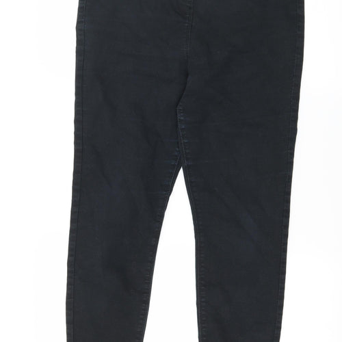 Papaya Womens Black  Denim Skinny Jeans Size 12 L27 in