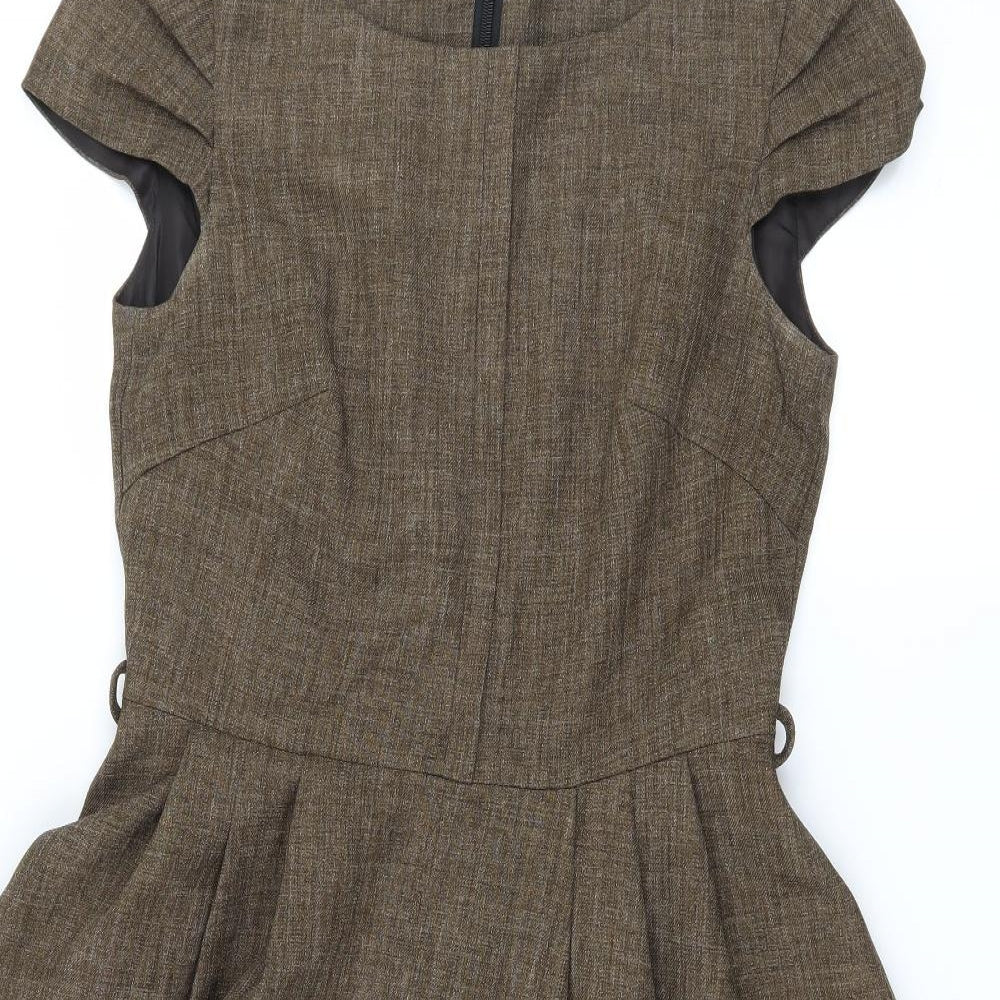 NEXT Womens Brown   Fit & Flare  Size 8