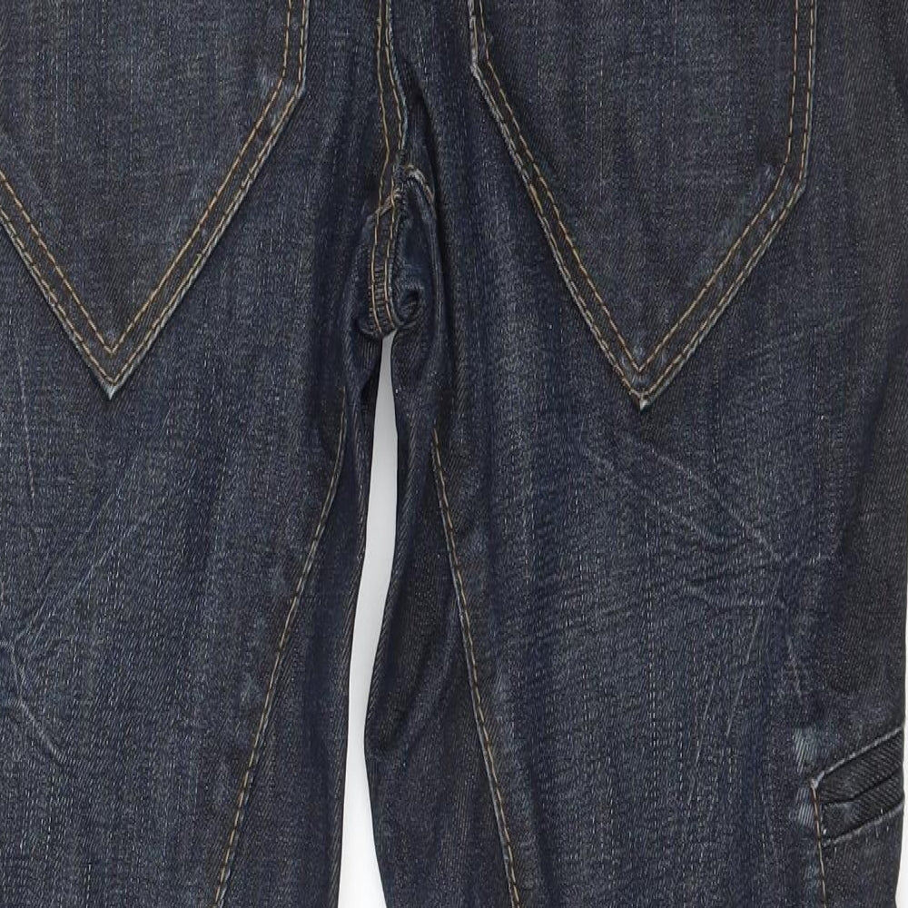 Palyini Mens Blue  Denim Straight Jeans Size 29 in L29 in