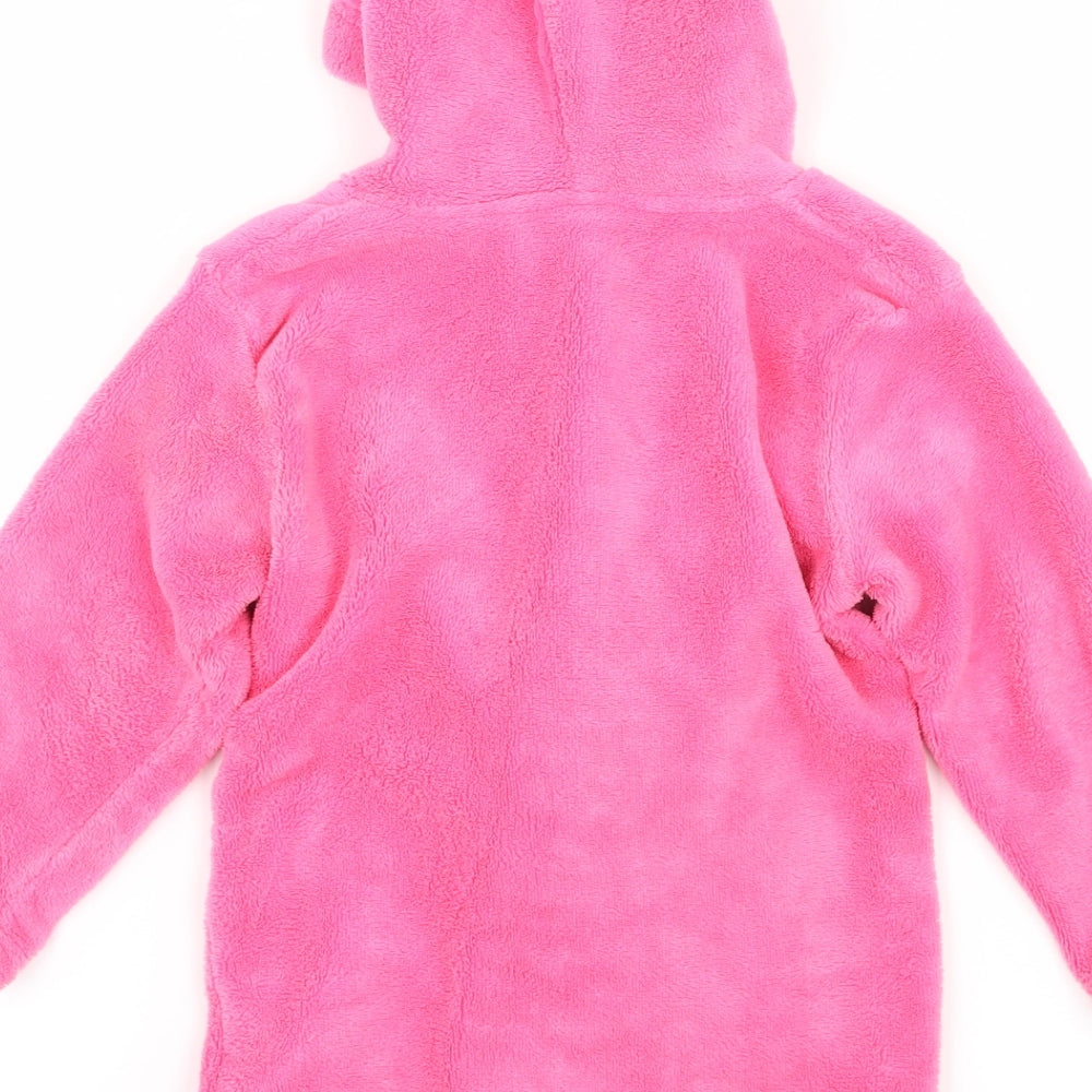 Early Days Girls Pink Solid Microfibre Cami Robe Size 18-24 Months