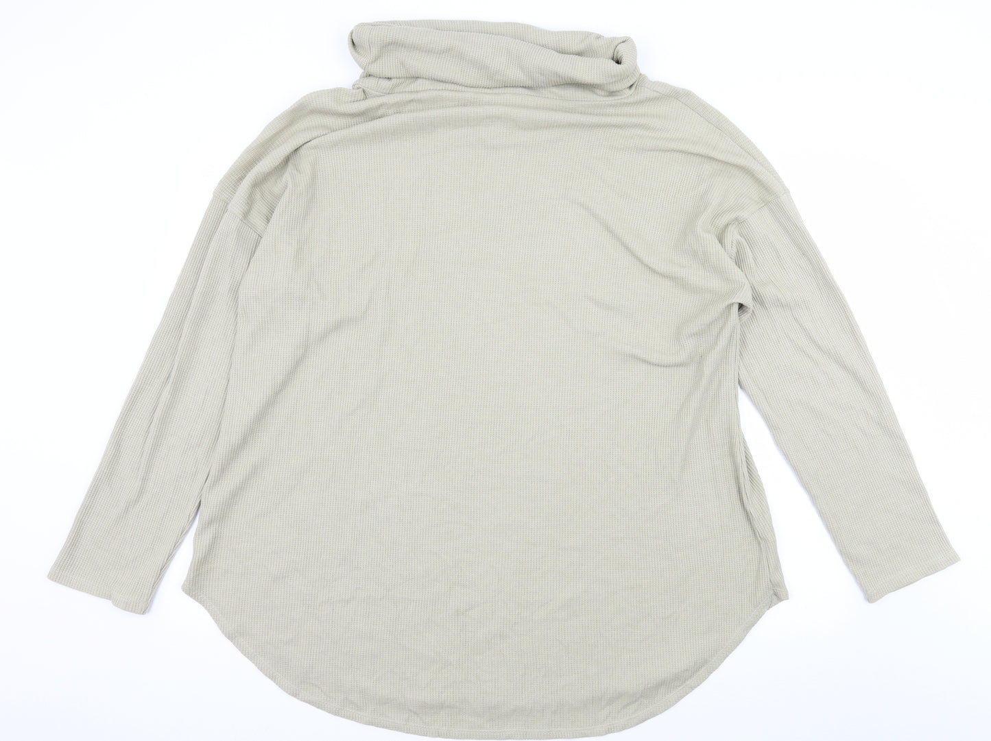 George Womens Beige  Jersey Pullover Sweatshirt Size XL